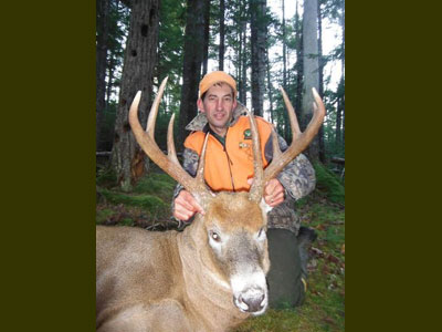 Maine Guided Whitetail deer hunt