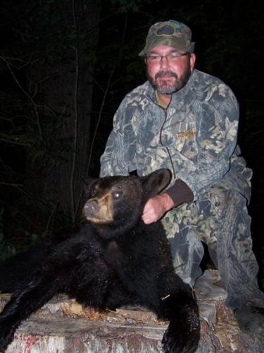 Down east Maine guided blackbear hunts