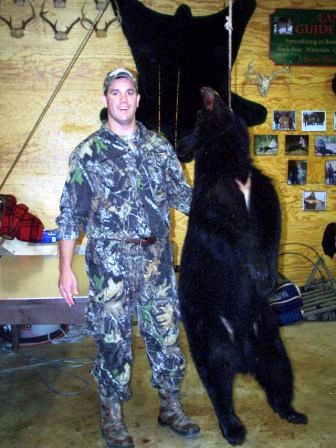 Bear hunting in Maine