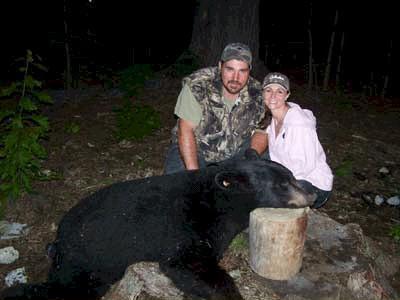 Washington County Maine guided bear hunt