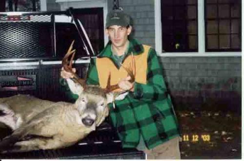 Maine whitetail deer hunting