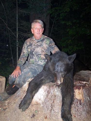 Washington County Maine guided blackbear hunting