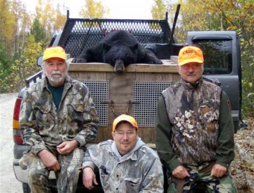 Guided bear hunts in Maine