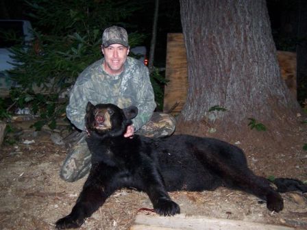 Maine guided blackbear hunt
