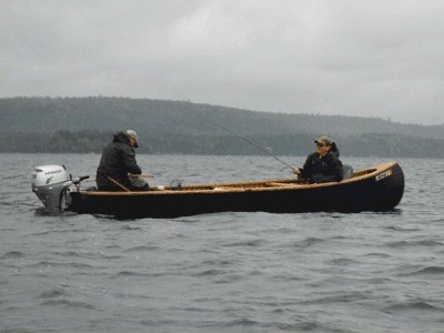 Chartered fishing in Maine